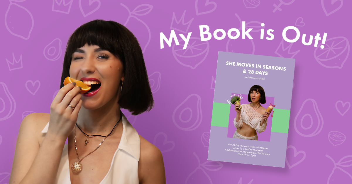 My Book “She Moves in Seasons & 28 Days” is Out Now!