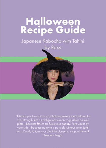 Nutritionist’s guide by Roxy - Halloween Recipe Japanese Kabocha
